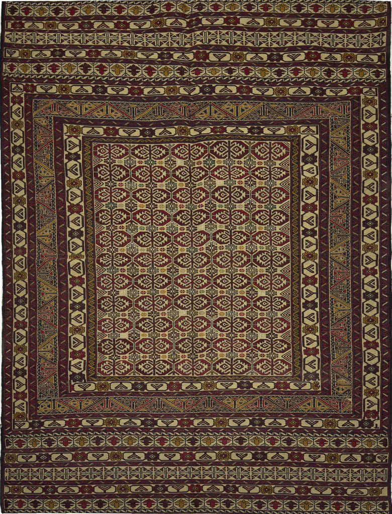 Afghan Kilm Soumak - 6 x 4 ft