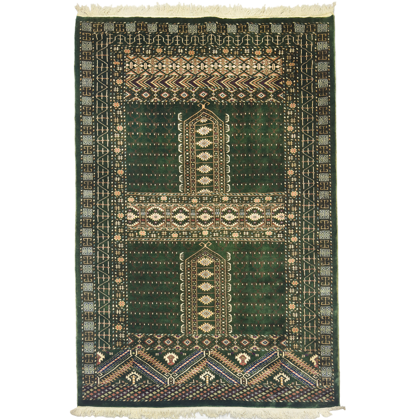 Ensi Bokhara Rug - 4 x 6 ft
