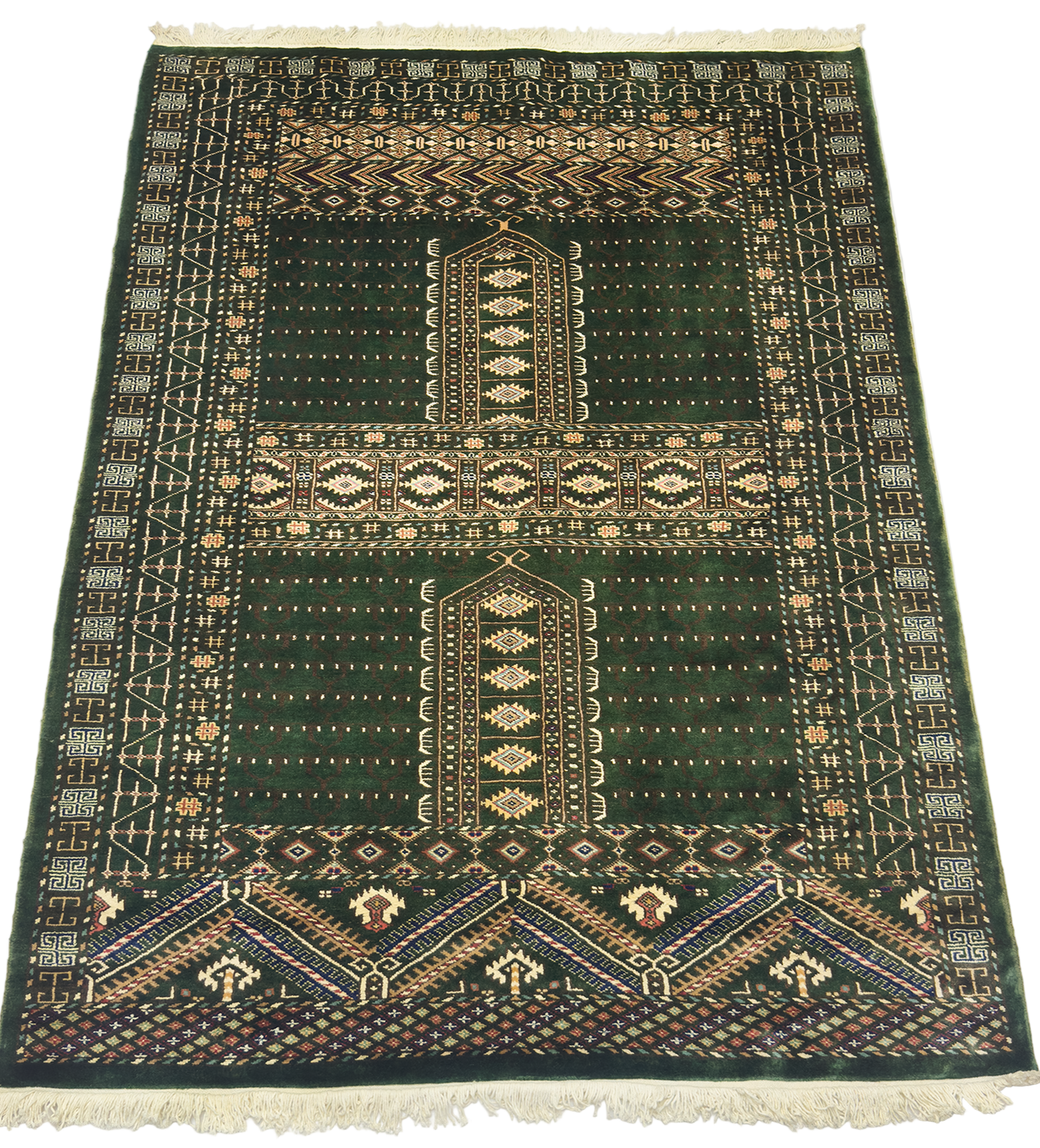 Ensi Bokhara Rug - 4 x 6 ft