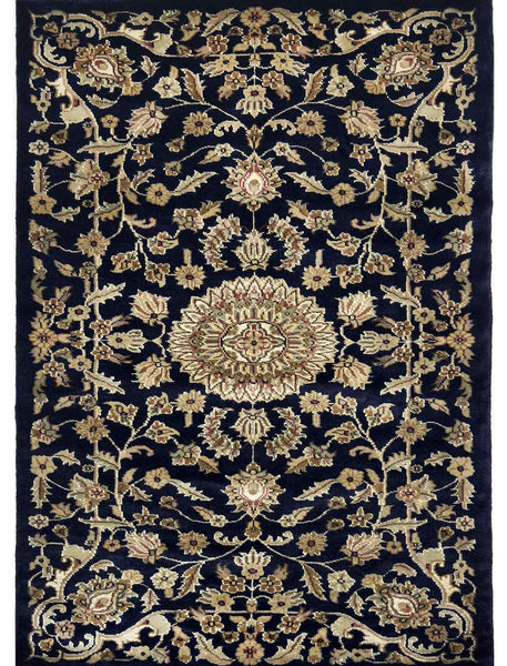 Kashan Floral Rug - 5 x 3 ft