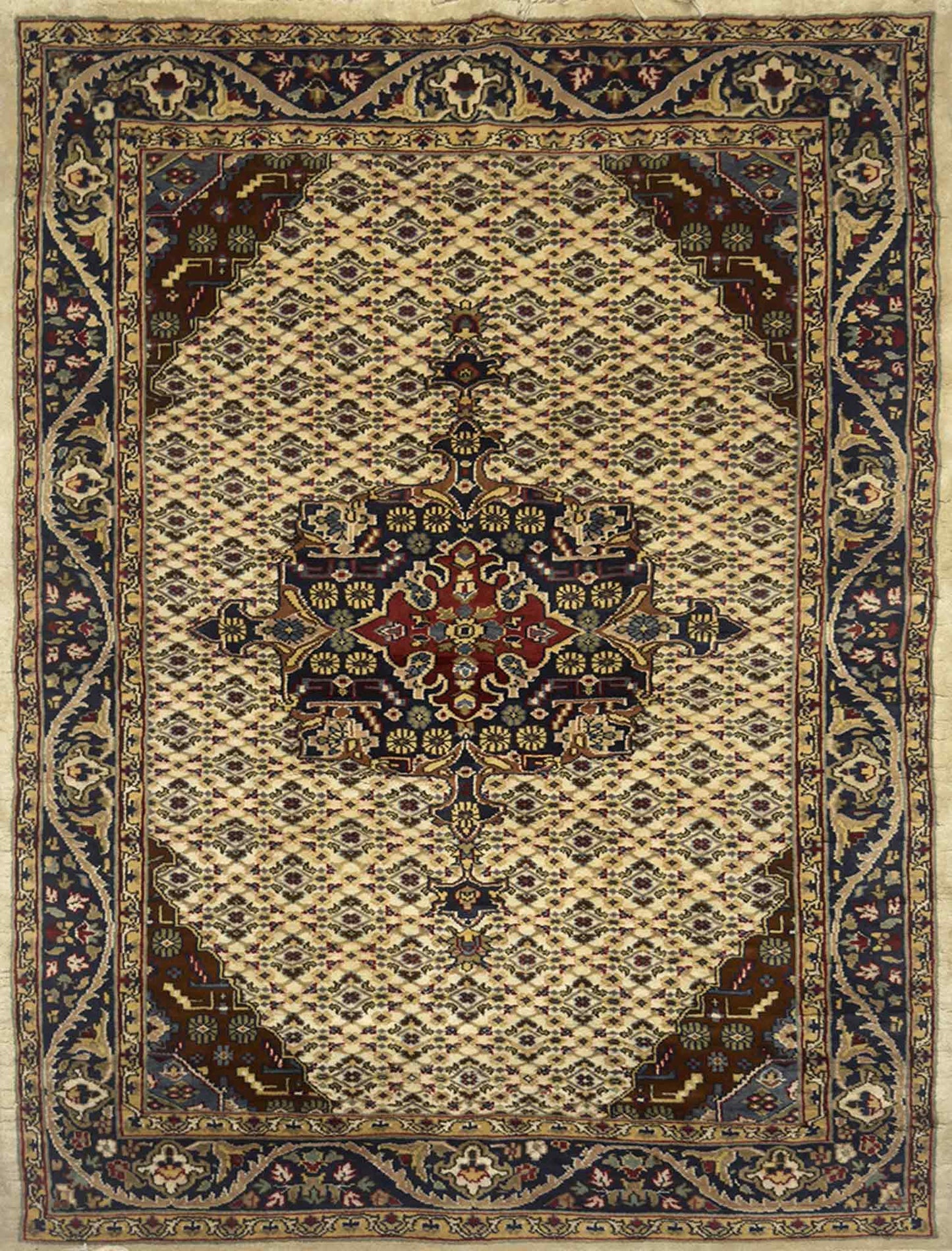 Mahi Herati Rug - 4 x 6 ft