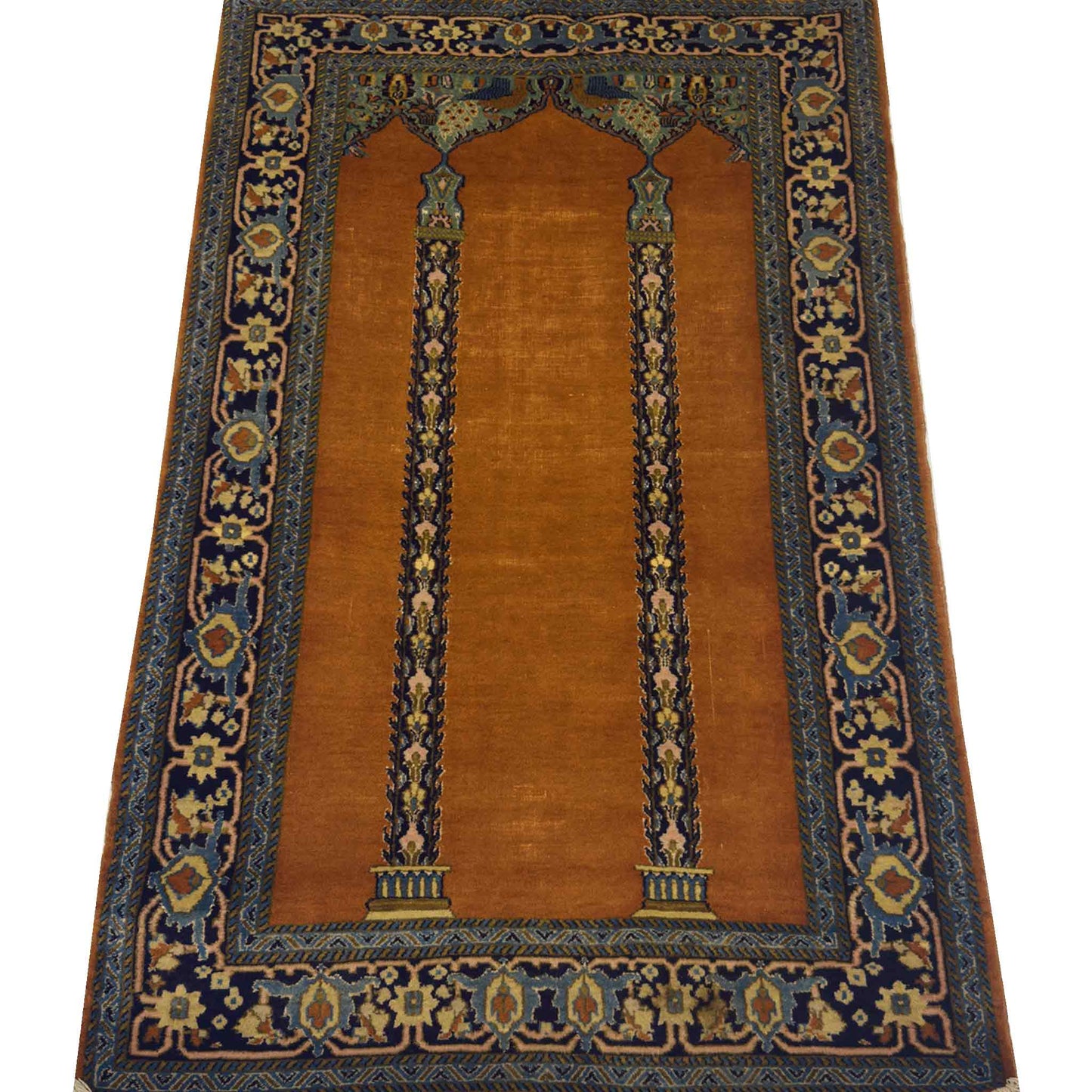 Pre-loved Persian Prayer Rug - 2.5 x 4 ft