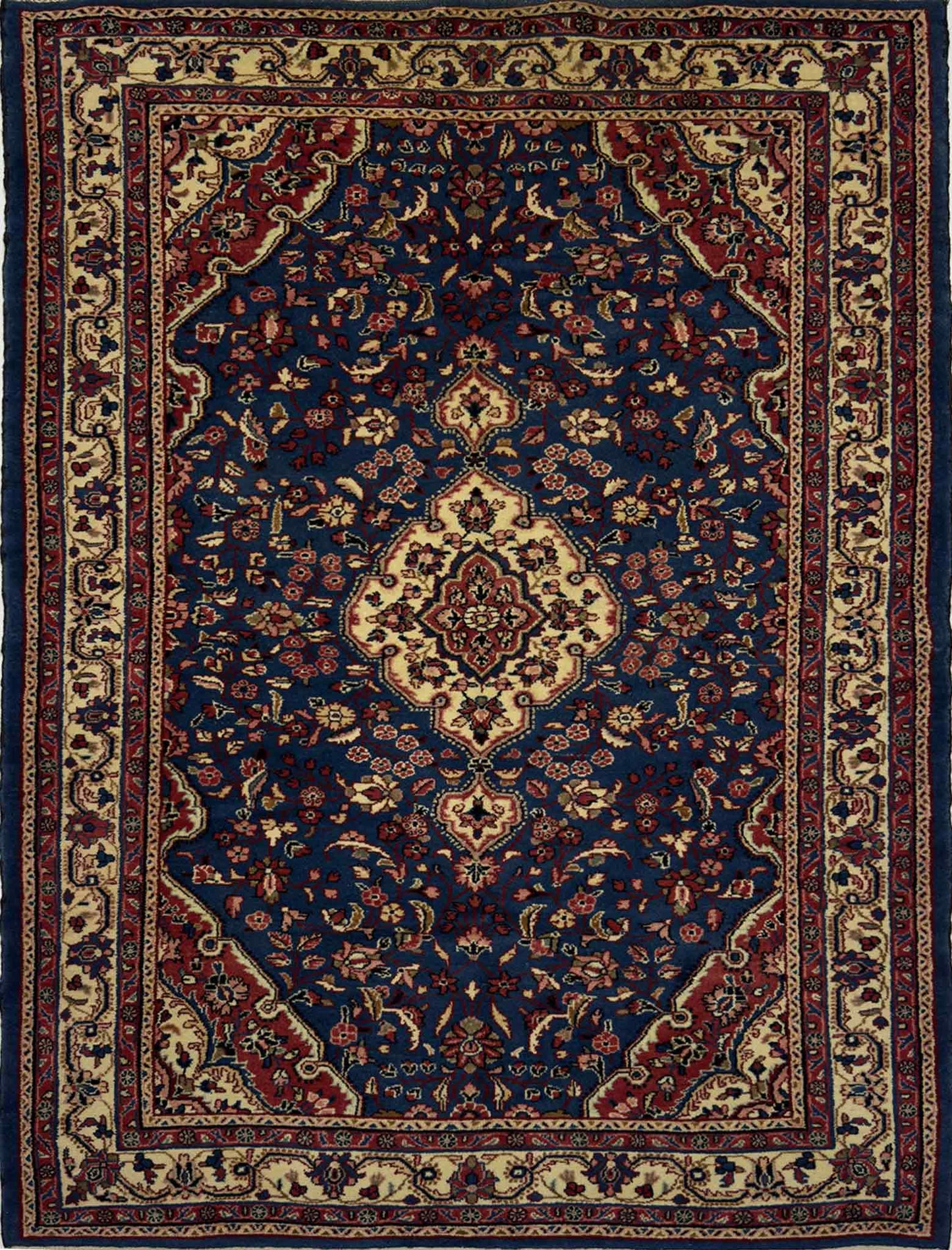 Pre-Loved Hamadan Rug - 4 x 6 ft