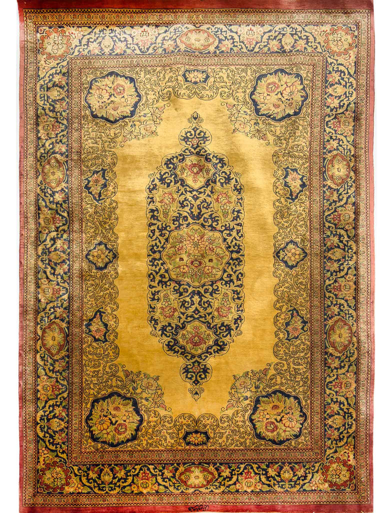 Persian Qum Silk Rug - 5 x 3