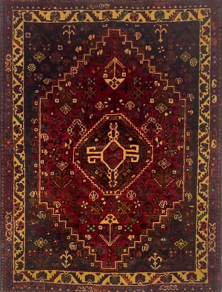 Shirazi Rug - 5 x 4 ft