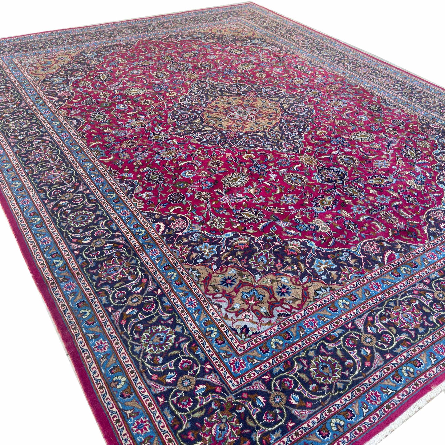 Kashan Rug - 10 x 12 ft