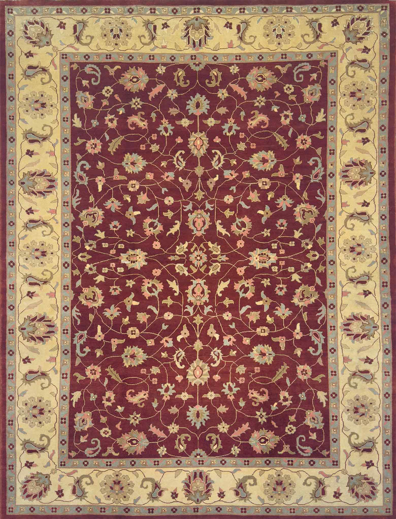 Modern Oushak Rug - 10 x 7 ft