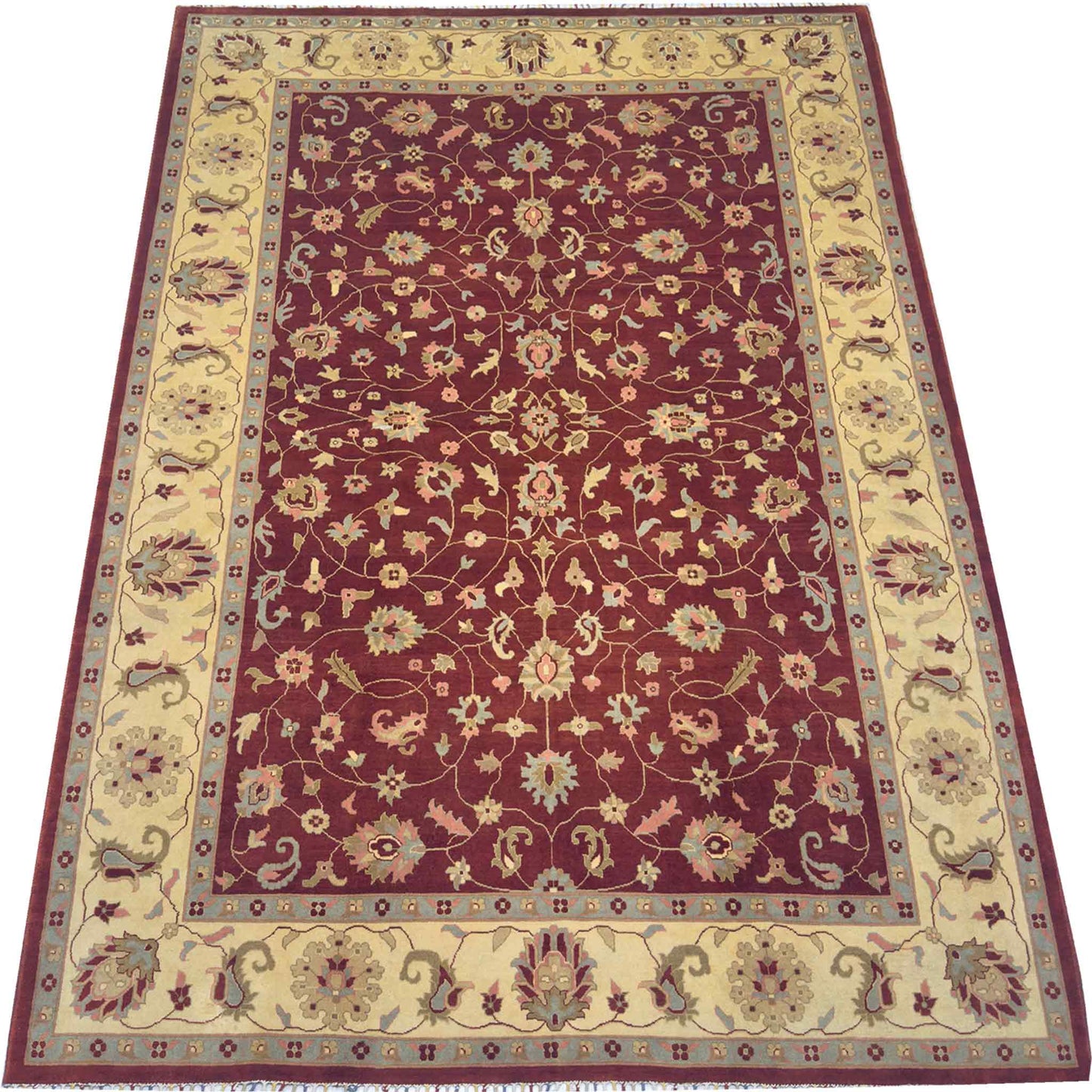 Modern Oushak Rug - 10 x 7 ft