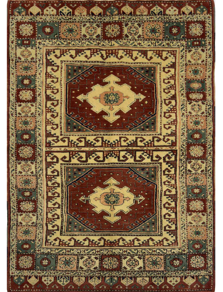 Turkish Bakhtiari Rug - 5 x 3 ft