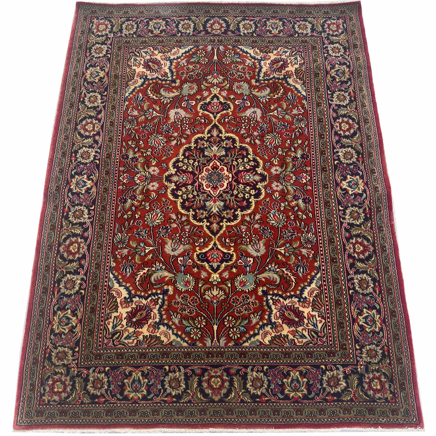 Qum Wool Rug - 5 x 3 ft