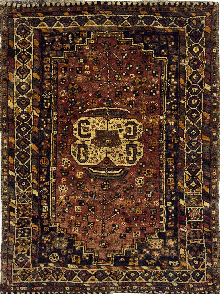 Persian Shirazi Rug - 4 x 3 ft