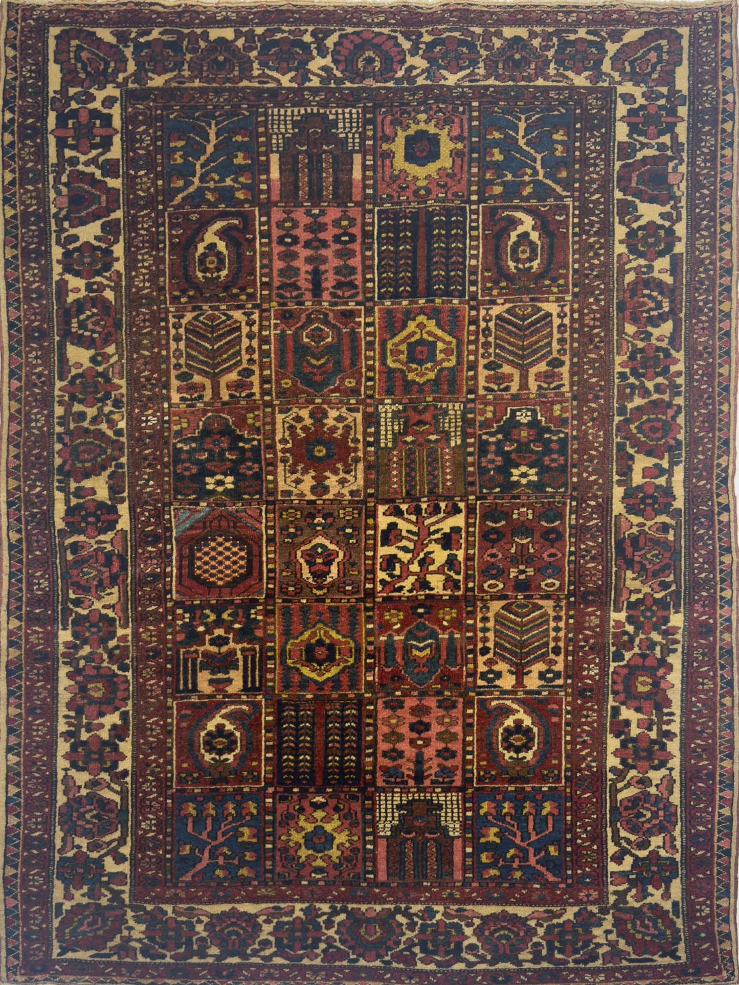 Pre-loved Bakhtiari Rug - 5 x 7 ft