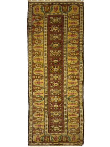 Turkish Melas Runner - 2.5 x 10 ft
