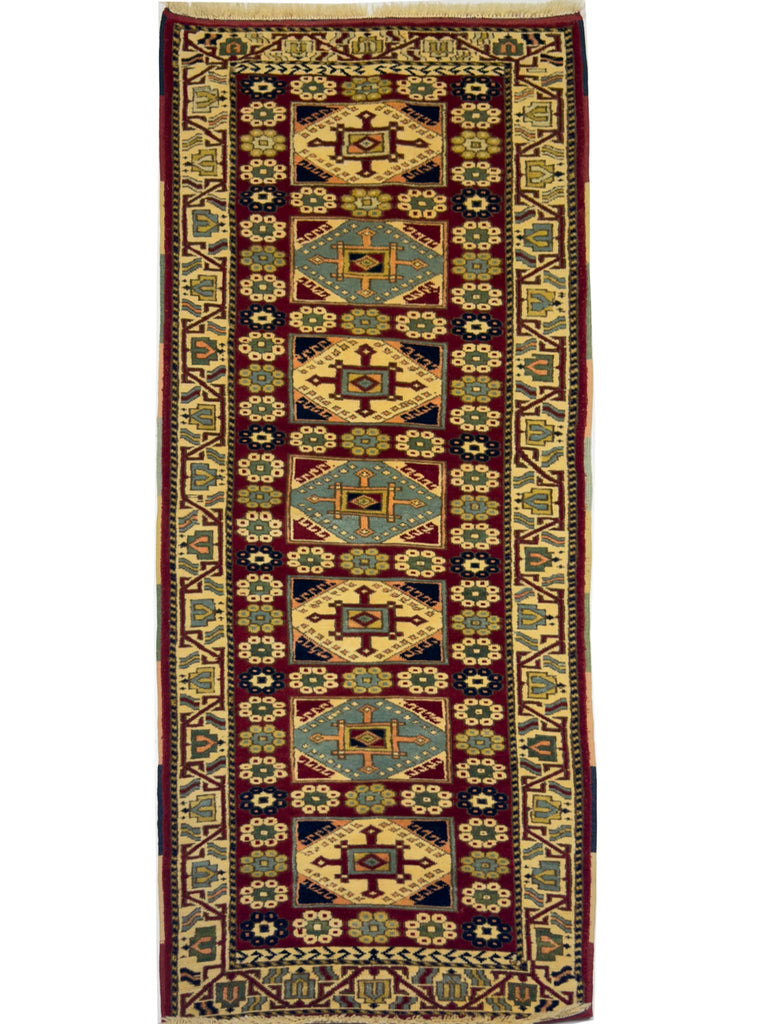 Modern 4-garden Runner - 7 x 2.5 ft