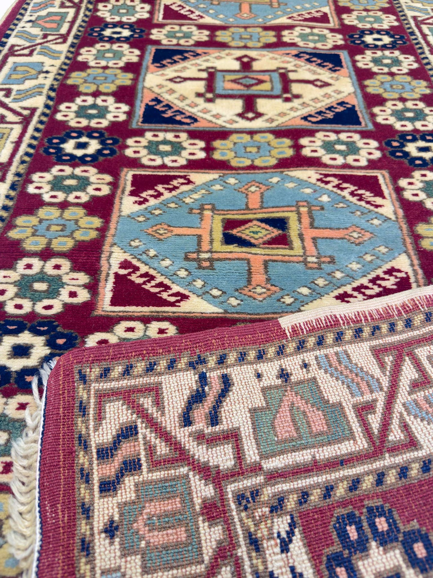 Modern 4-garden Runner - 7 x 2.5 ft