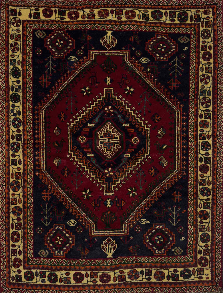 Shirazi Rug - 5 x 4 ft