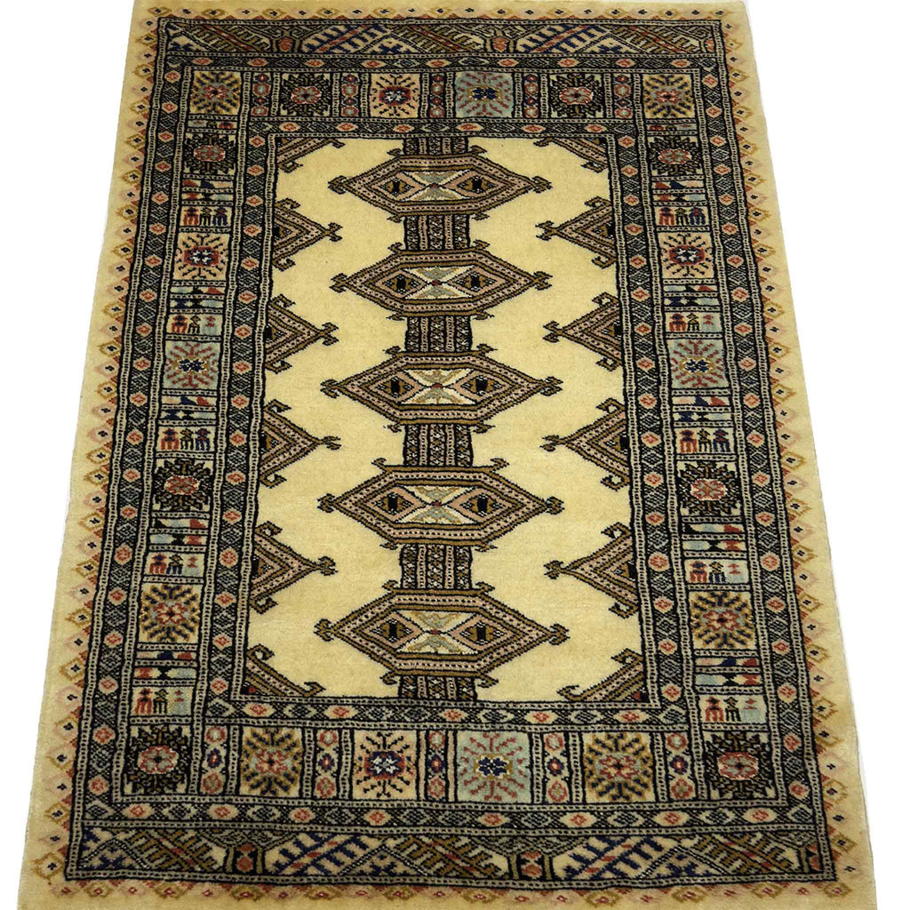 Zahi-Shah Rug - 4 x 2.5 ft
