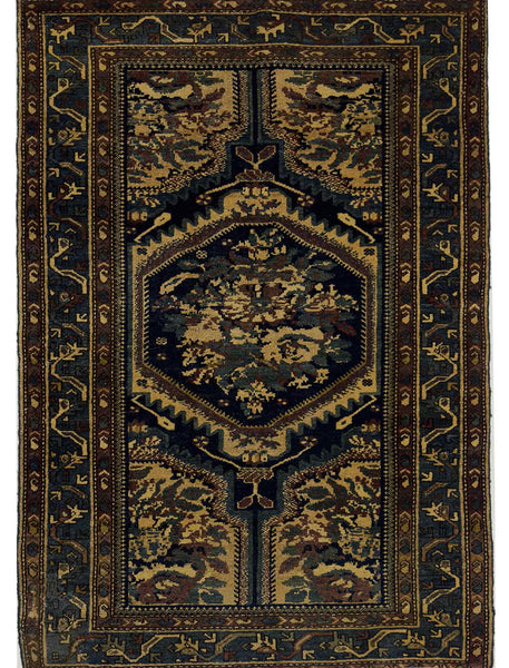 Iran Gul Ferung Rug - 5 x 3 ft
