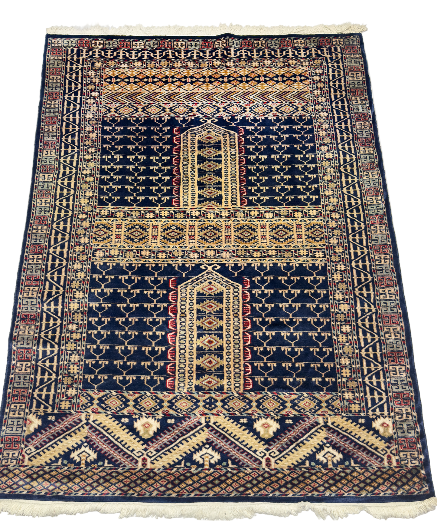 Ensi Bokhara Rug - 4 x 6 ft