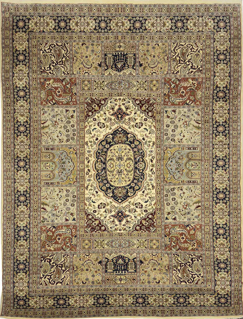 4-Garden Khesti Rug - 9 x 6 ft