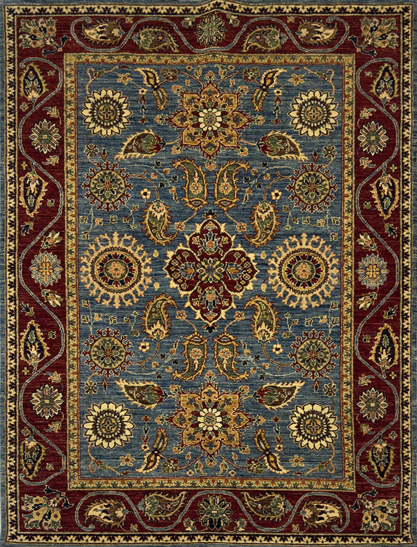 Modern Chobbi Rug - 5 x 7 ft