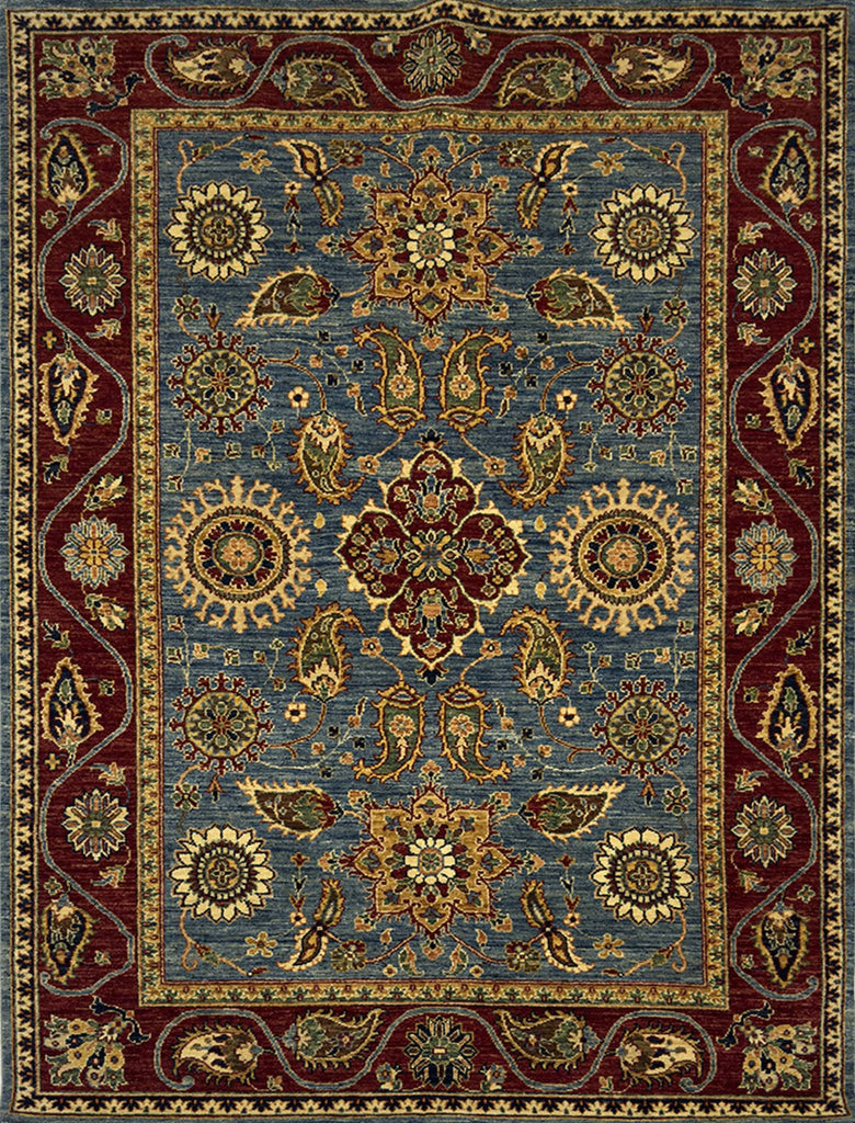 Modern Chobbi Rug - 7 x 5 ft