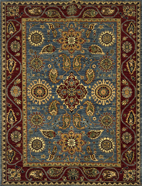 Modern Chobbi Rug - 7 x 5 ft