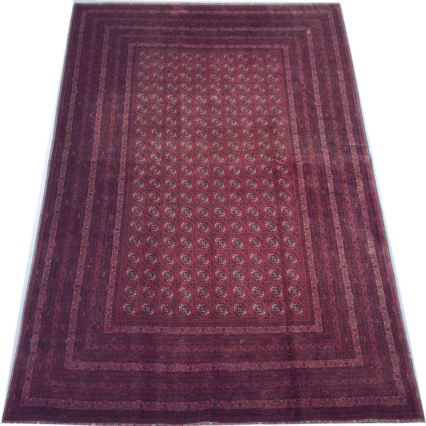 Pre-loved Turkeman Rug - 6.5 x 9.5 ft
