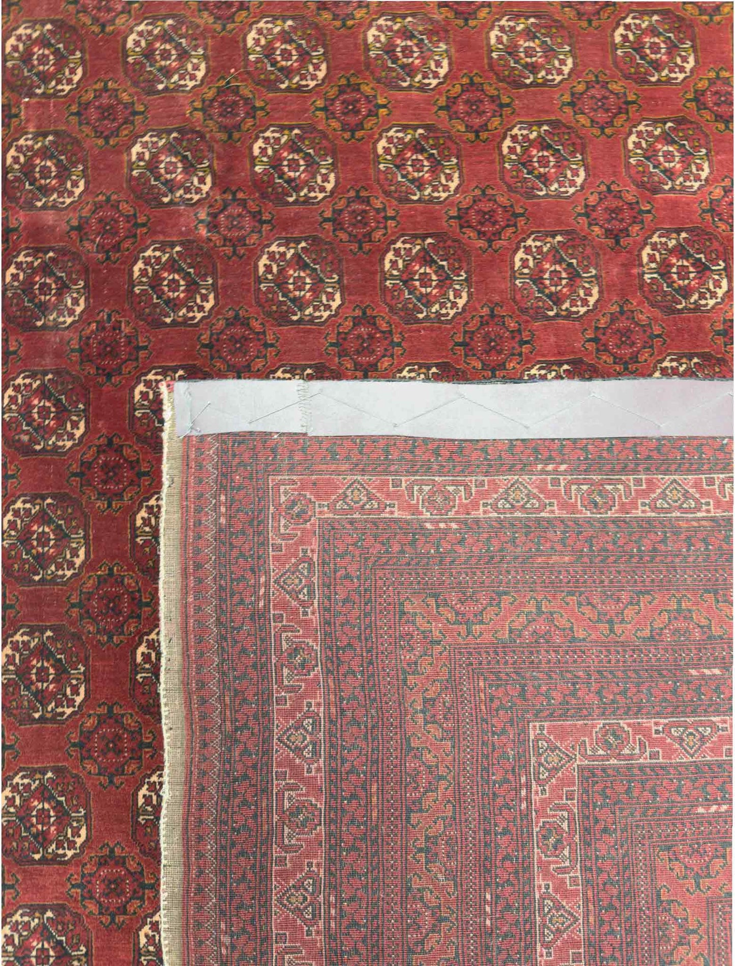 Pre-loved Turkeman Rug - 6.5 x 9.5 ft