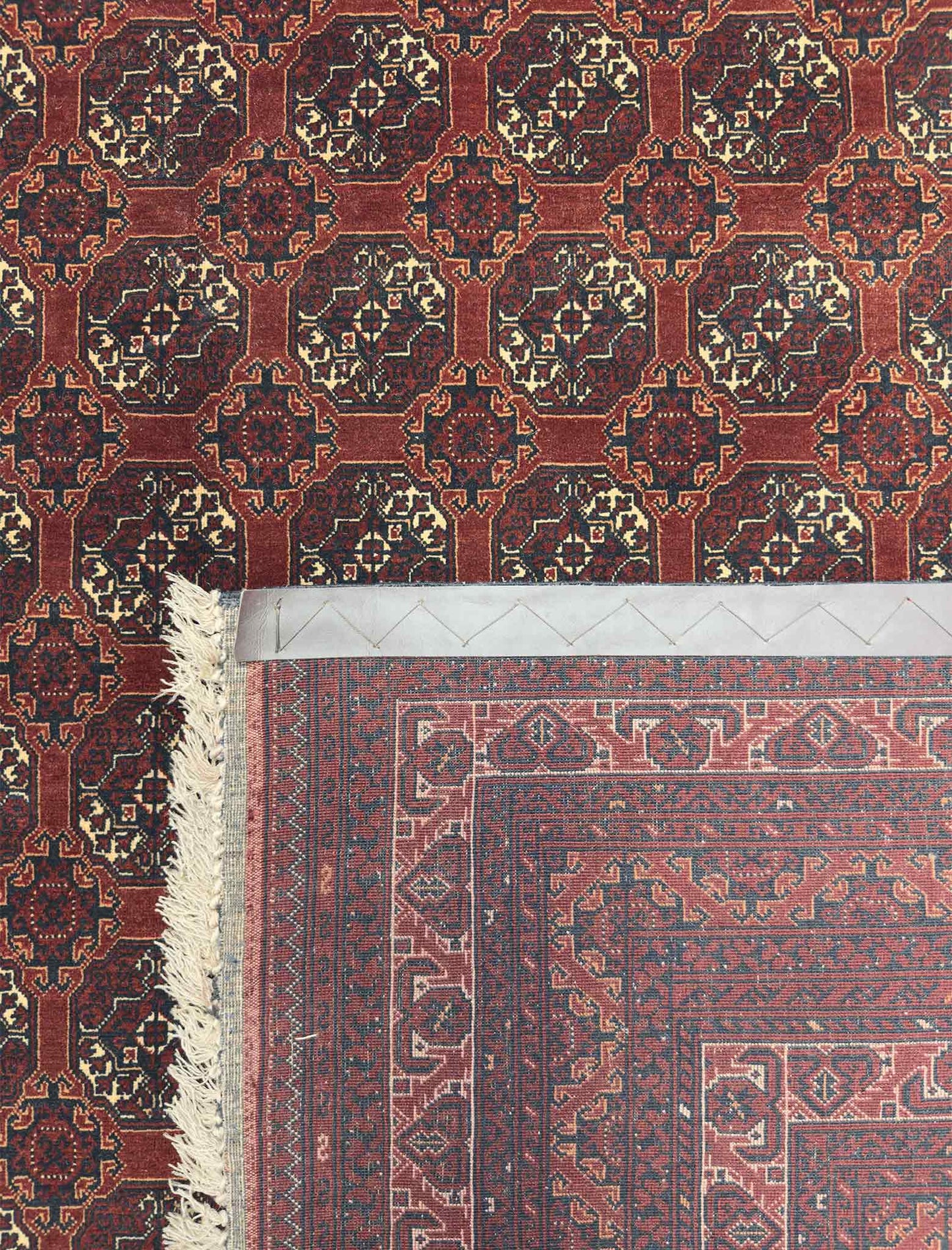 Afghan Tukeman Rug -  6.5 x 9.5 ft