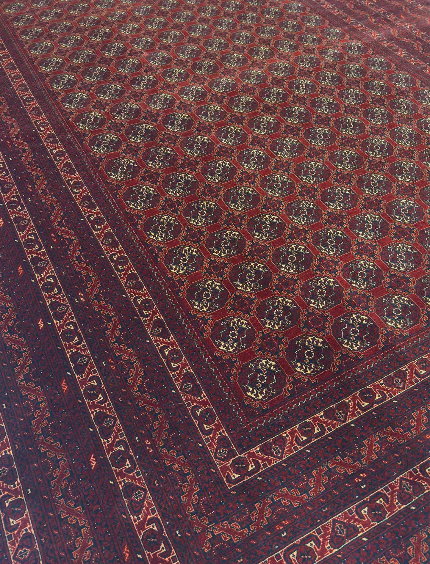 Afghan Tukeman Rug -  6.5 x 9.5 ft