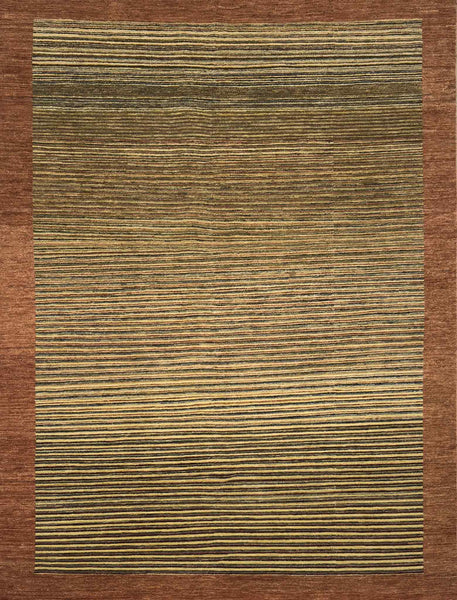 Modern Gabbeh Rug - 9 x 6 ft
