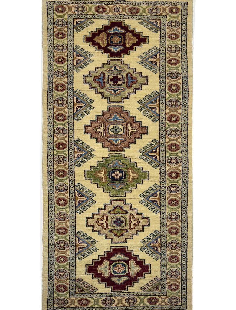 Modern Kazak Runner - 6 x 2 ft