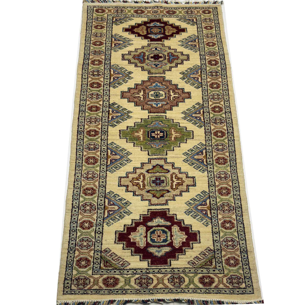 Modern Kazak Runner - 6 x 2 ft