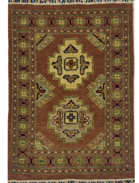 Modern Kazak Rug - 3 x 2 ft