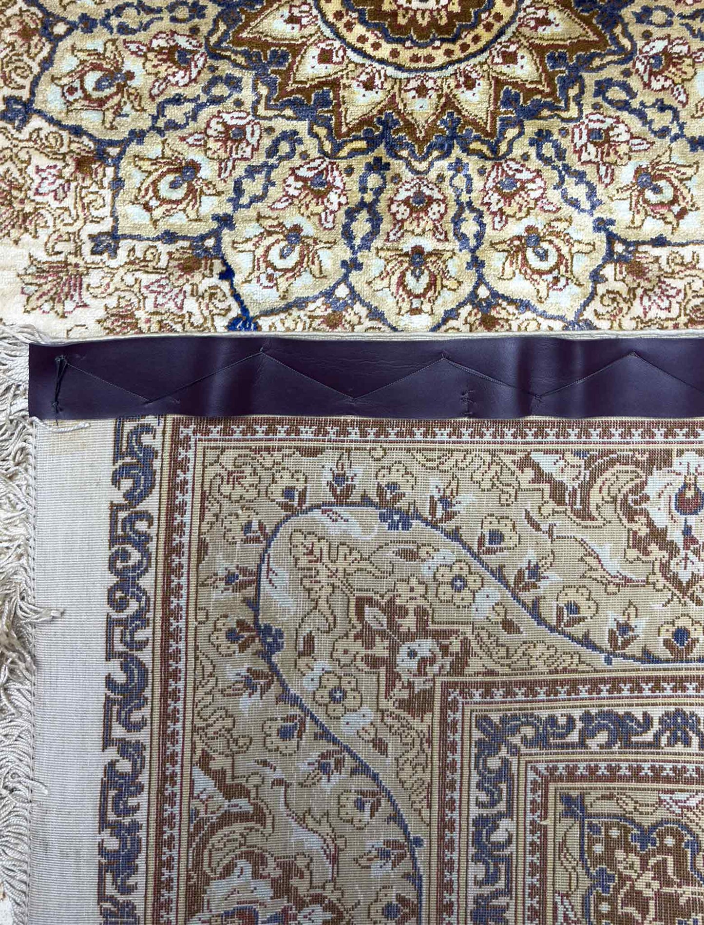 Persian Qum Silk Rug - 4 x 6 fft