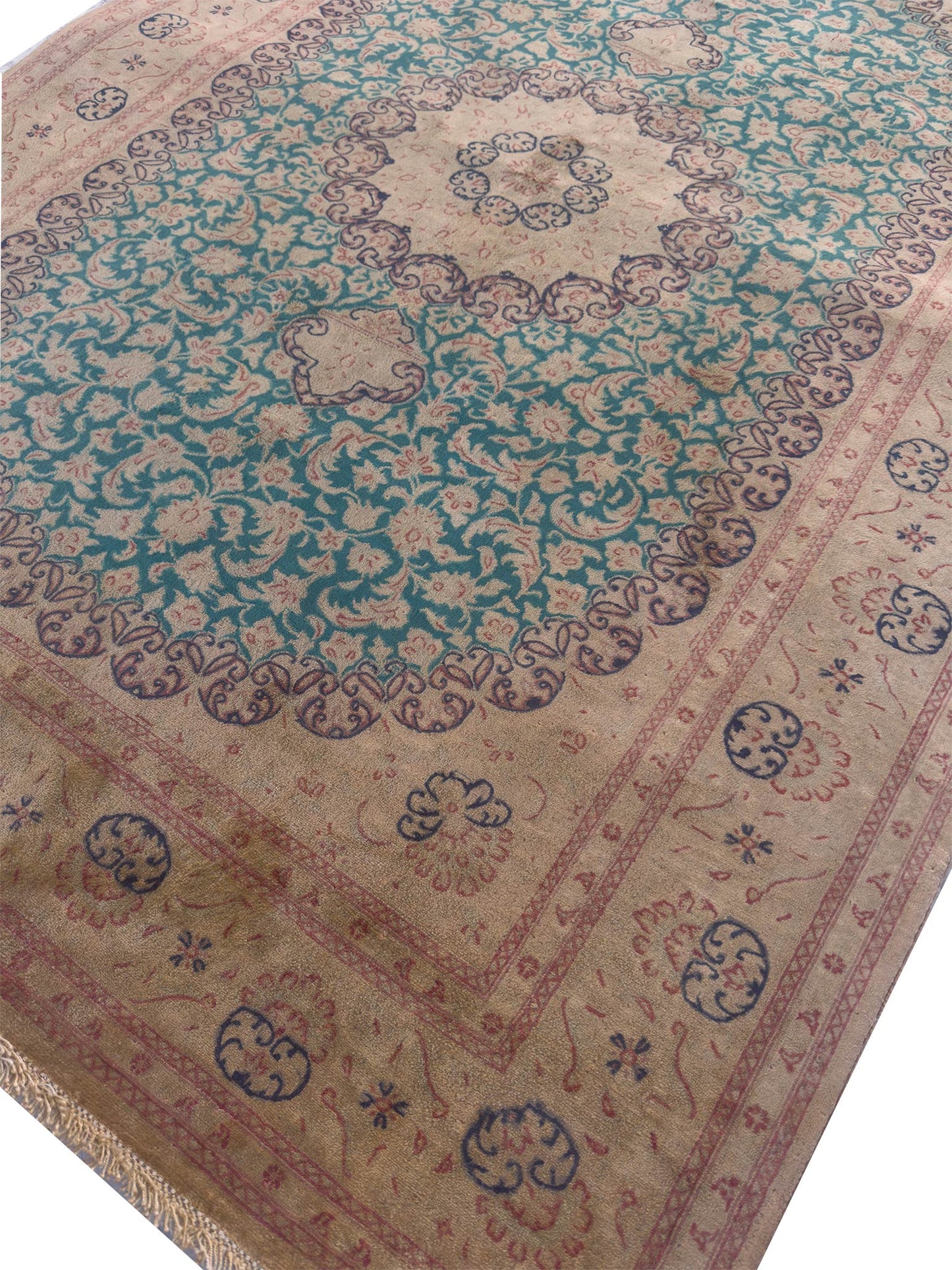 Pre-loved Qum Silk Rug - 3 x 5 ft