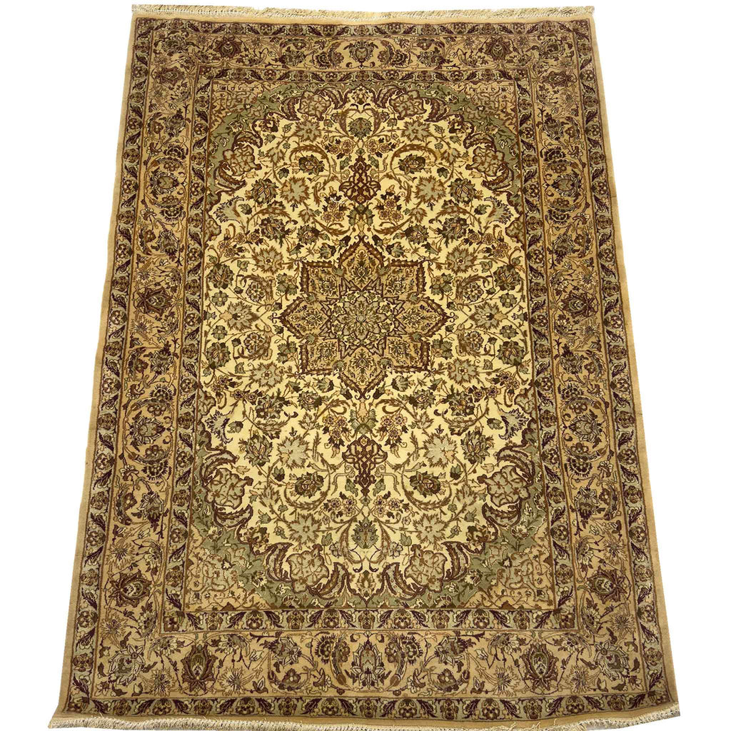 Isfahan Rug - 5 x 3 ft