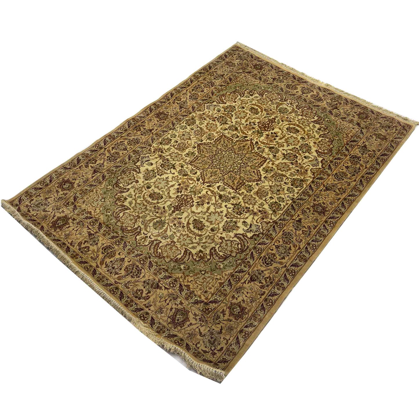 Isfahan Rug - 3 x 5 ft