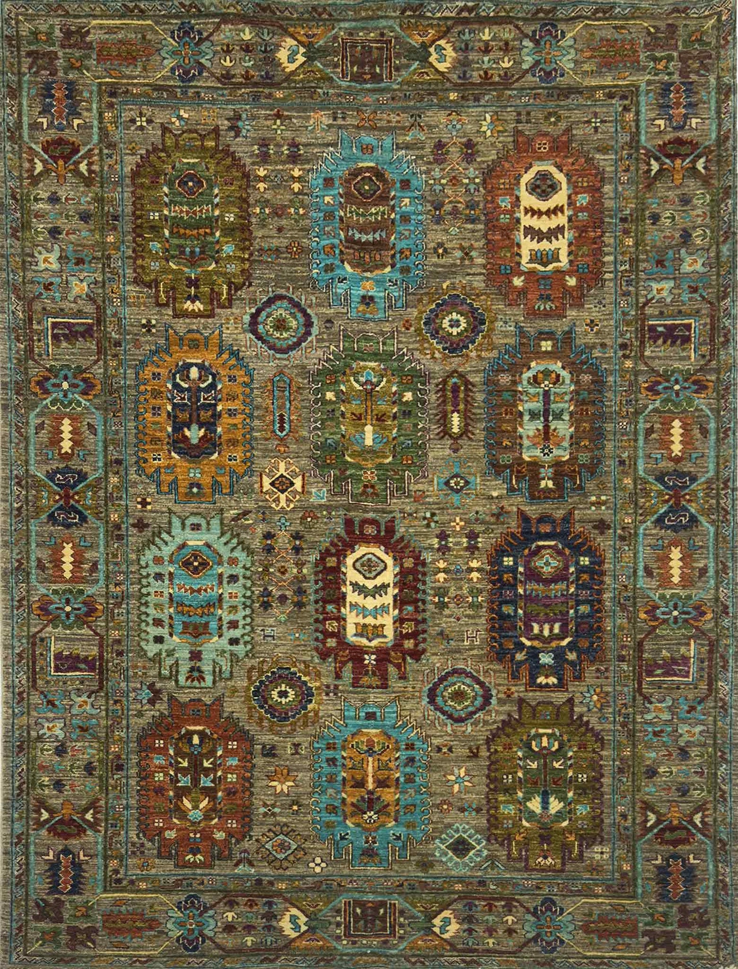 Modern Sultani Rug - 5 x 8 ft