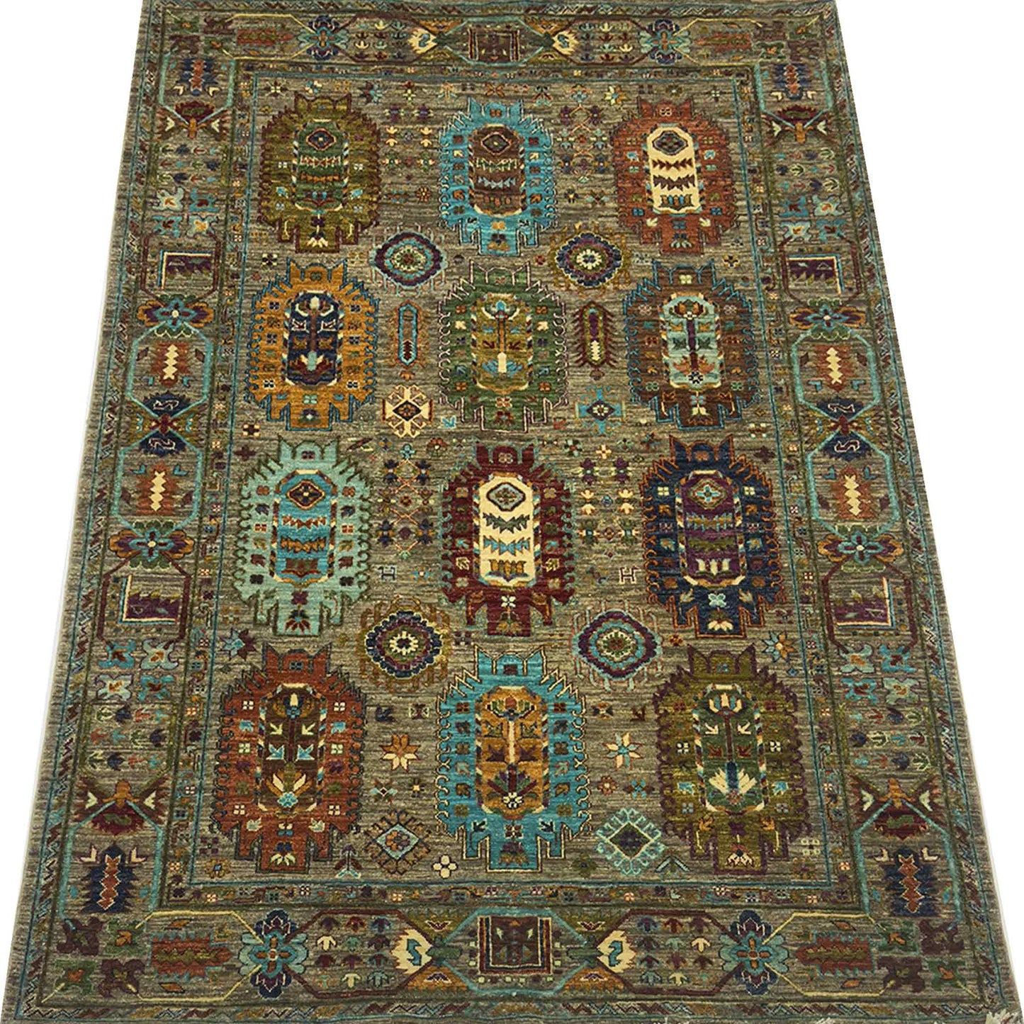 Modern Sultani Rug - 5 x 8 ft