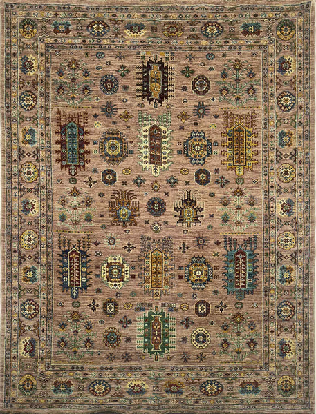 Modern Sultani Rug - 6 x 9 ft