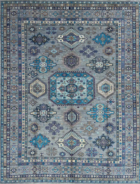 Super Kazak Rug - 9 x 12 ft