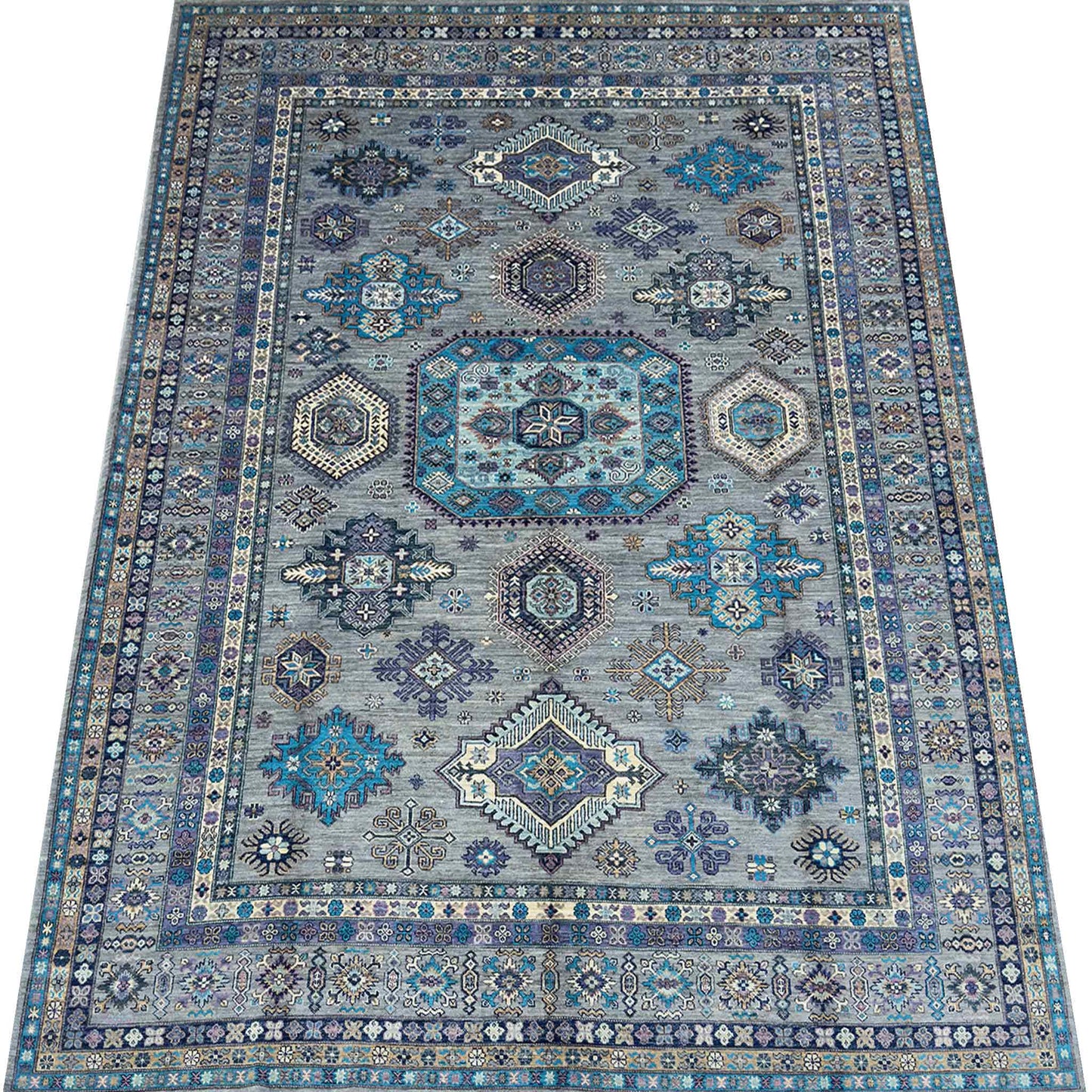 Super Kazak Rug - 9 x 12 ft