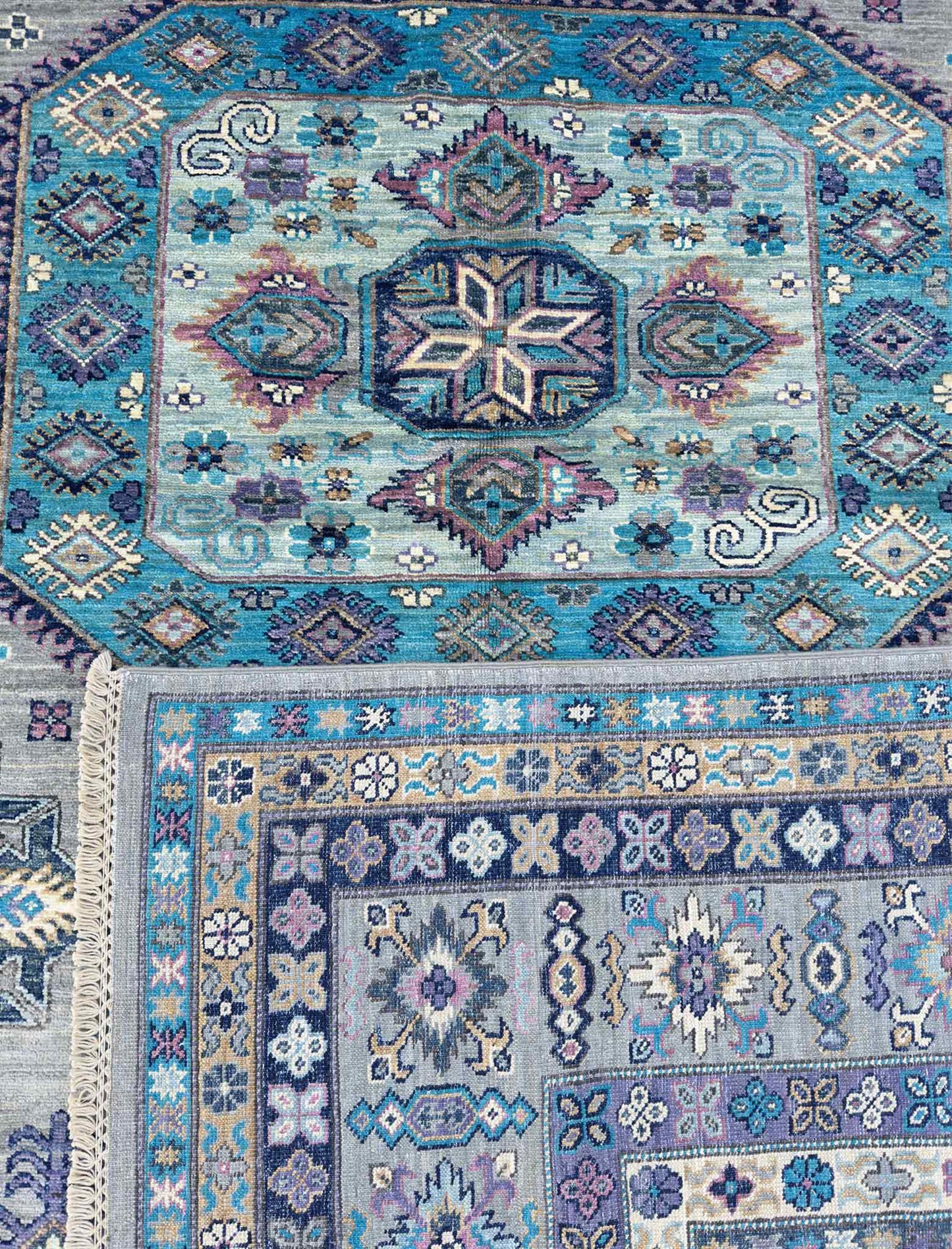 Super Kazak Rug - 9 x 12 ft