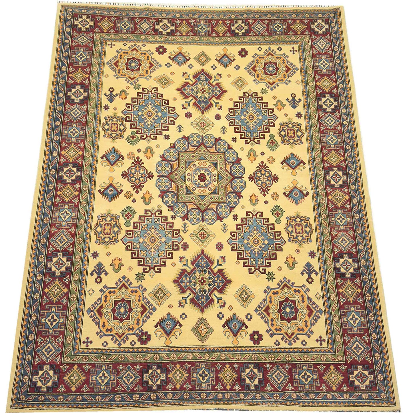 Star Kazak Rug - 8 x 10 ft