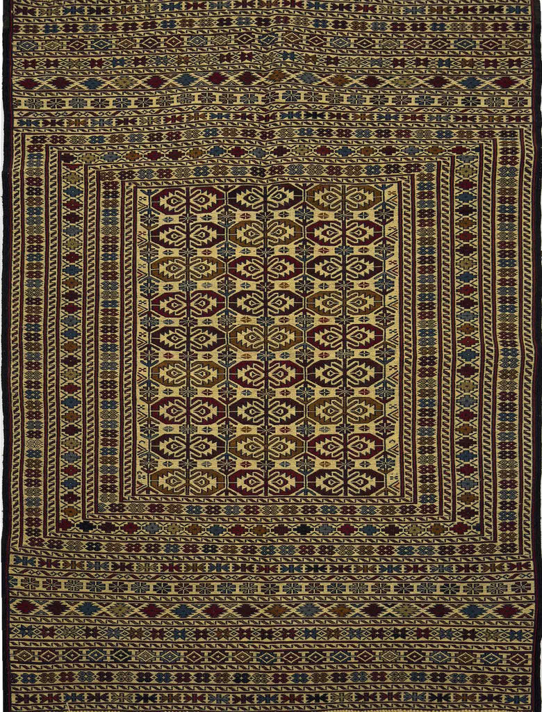 Afghan Soumak Kilm - 3 x 5 ft