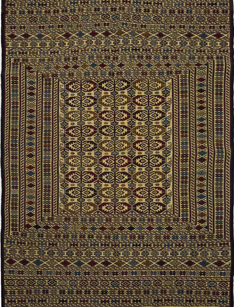 Afghan Soumak Kilm - 3 x 5 ft