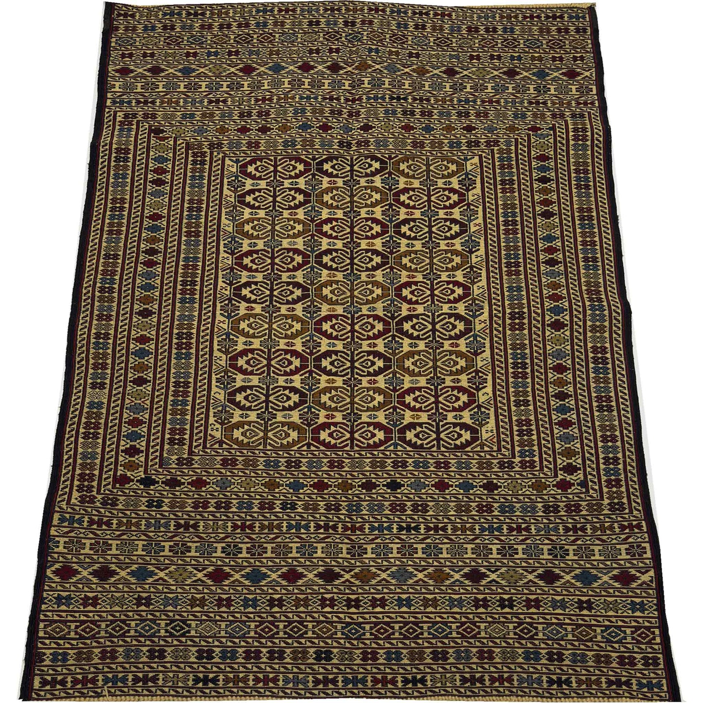 Afghan Soumak Kilm - 3 x 5 ft