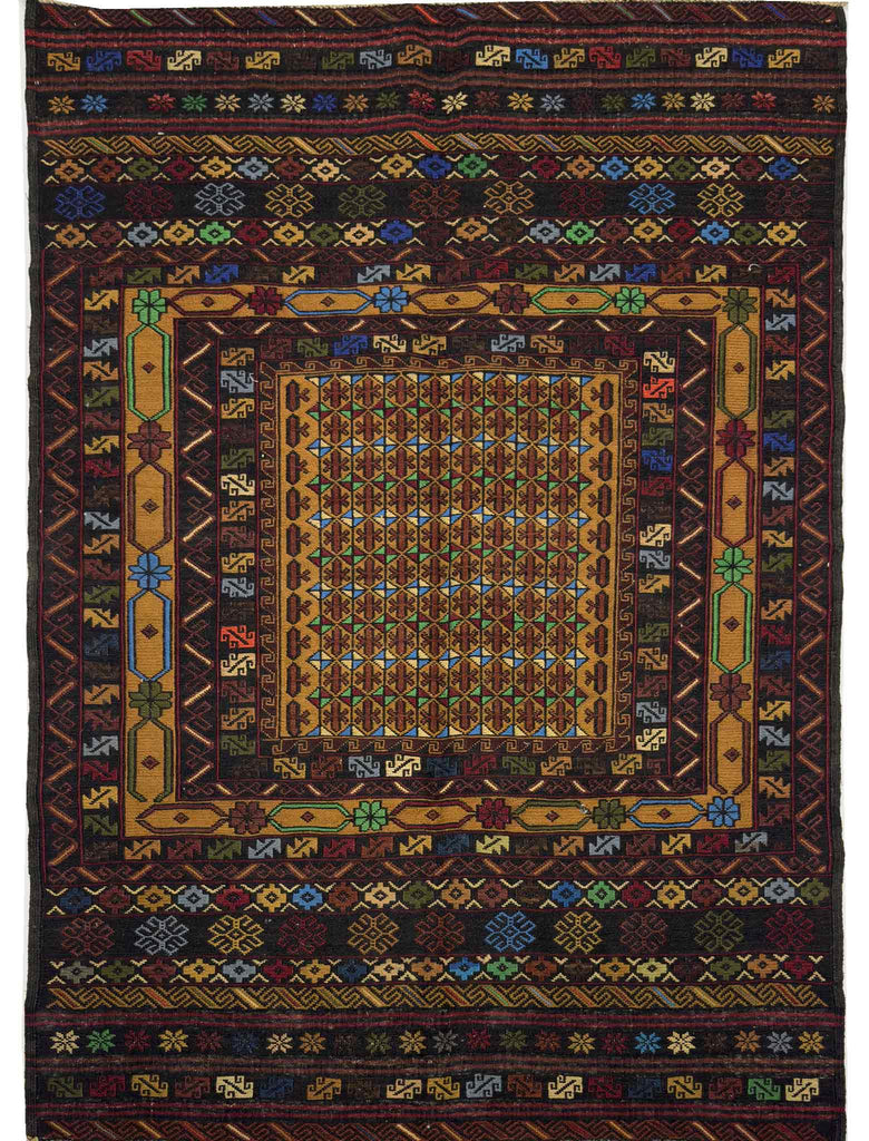 Afghan Kilm Soumak - 5 x 3 ft